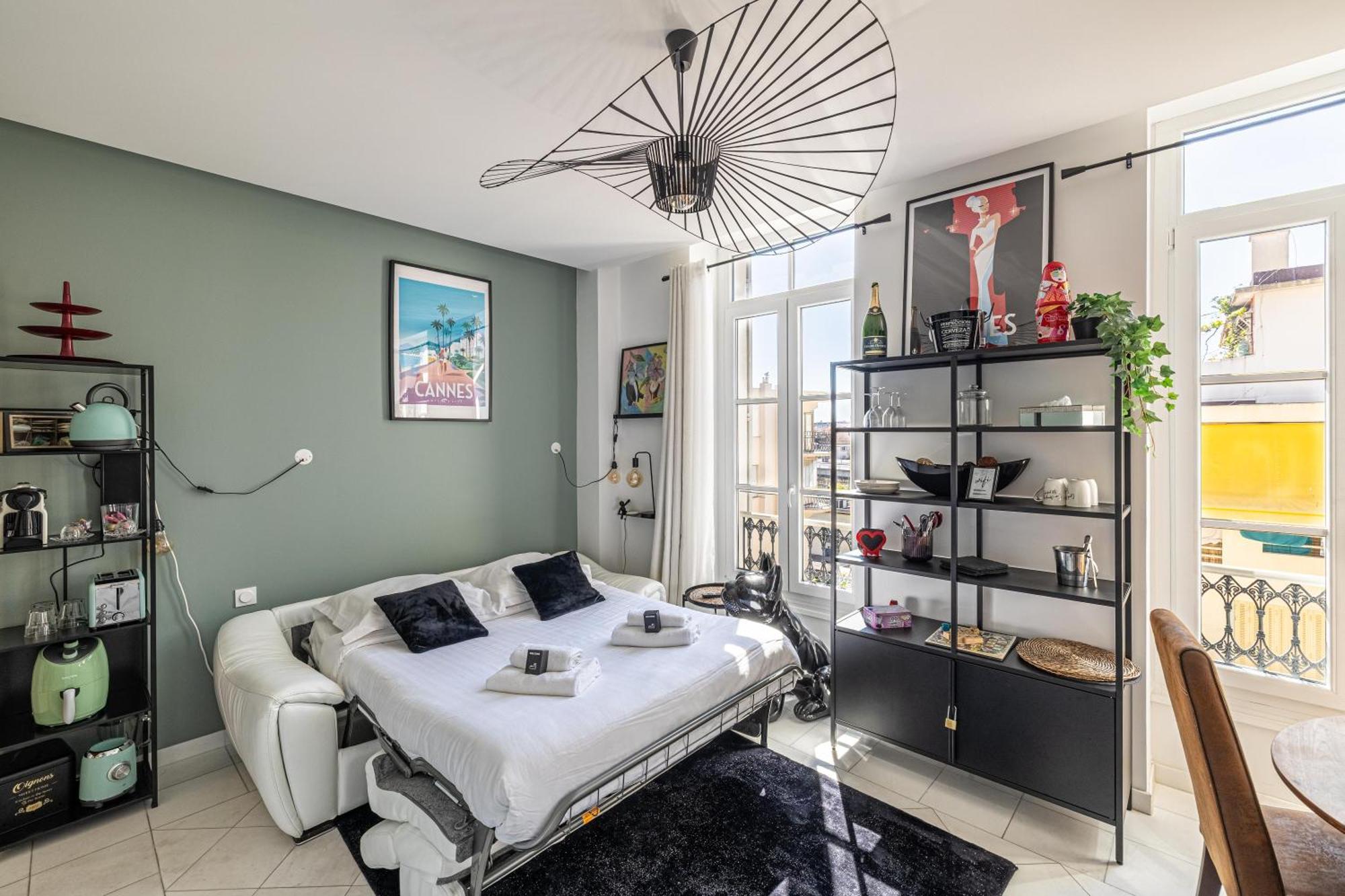 Private - Small Studio For Two At 5 Minutes From Croisette كان المظهر الخارجي الصورة